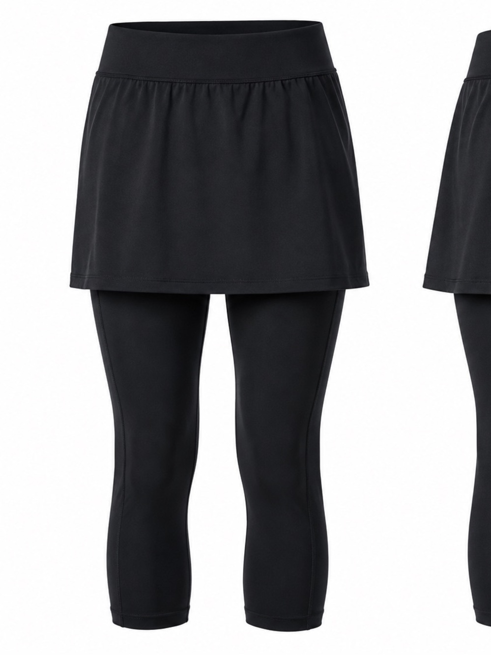 Novara REI Women’s Medium Skirted Cycling Capris Black Padded Chamois Bike